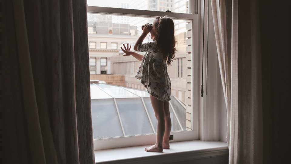 Emma scouting & plotting our day